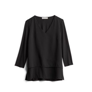 Michael Kors Sariyah Mix Material Blouse